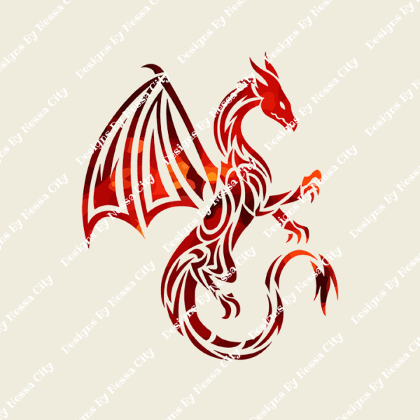 red Dragon art