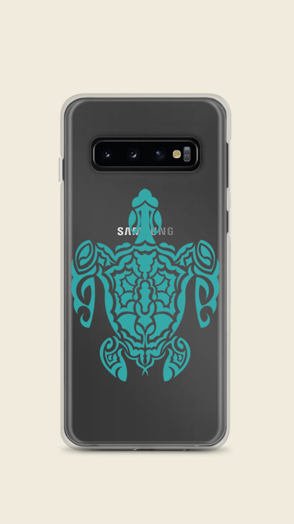 Turtle sticker on phone case