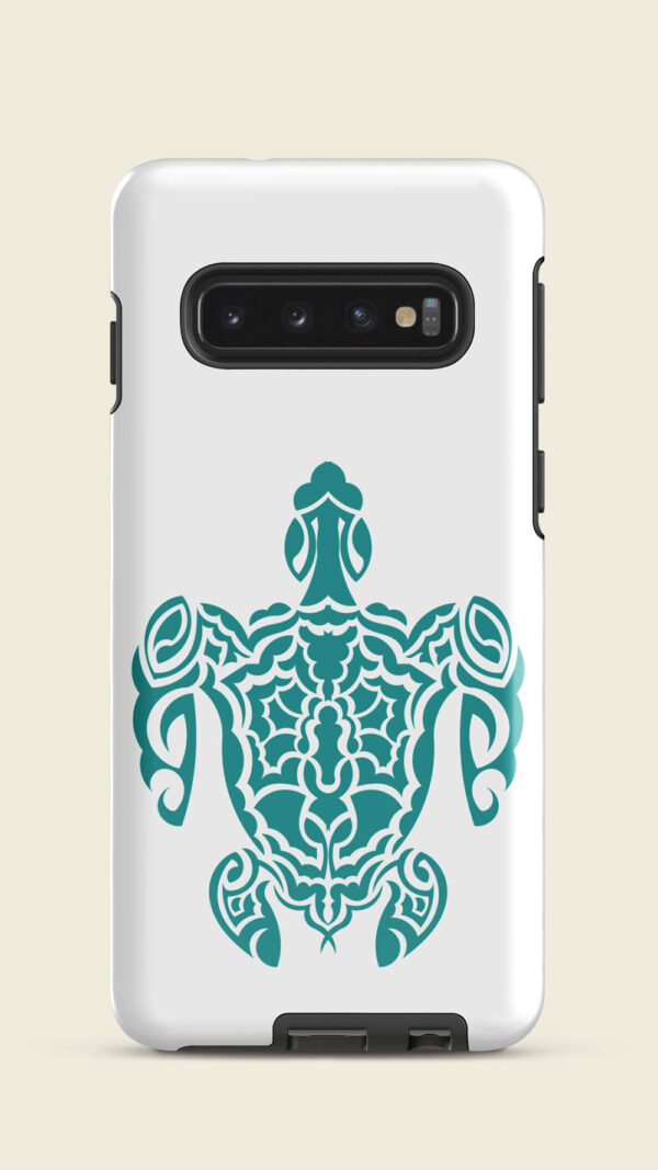 Turtle sticker on phone case